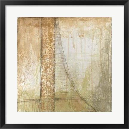 Framed Iron and Lace IV Print