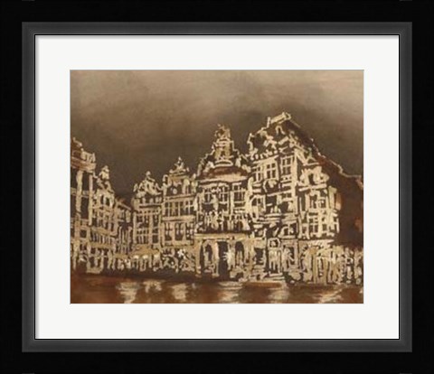 Framed Brussels I Print