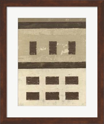 Framed Quadrate II Print