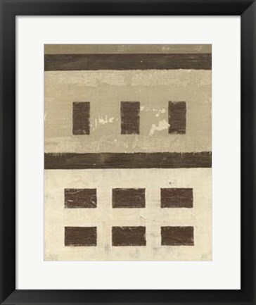 Framed Quadrate II Print