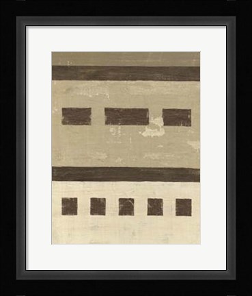 Framed Quadrate IV Print