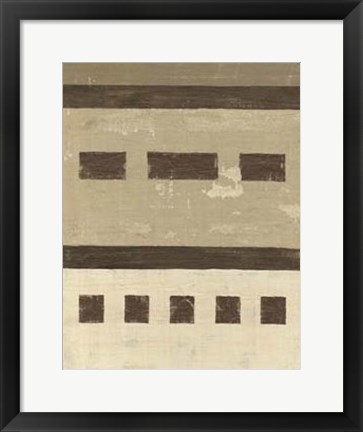 Framed Quadrate IV Print