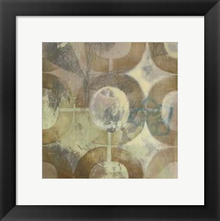 Framed Garden Link VII Print