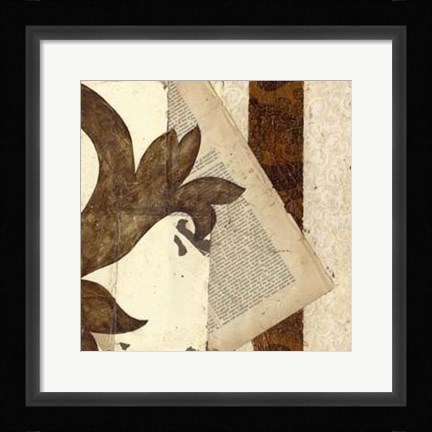 Framed Vintage Romance IV Print