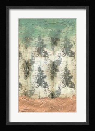 Framed Antique Baroque I Print