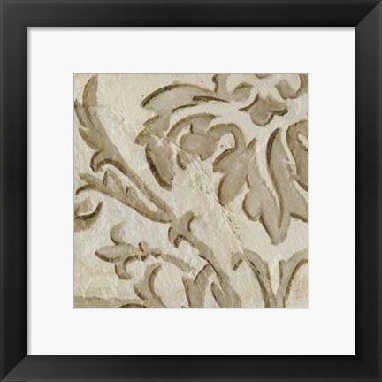 Framed Renaissance Composition VIII Print