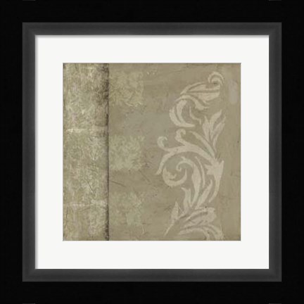 Framed Ornamental Element IV Print