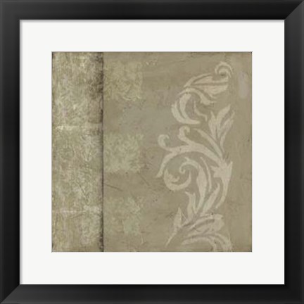 Framed Ornamental Element IV Print