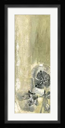 Framed Celadon in Bloom IV Print