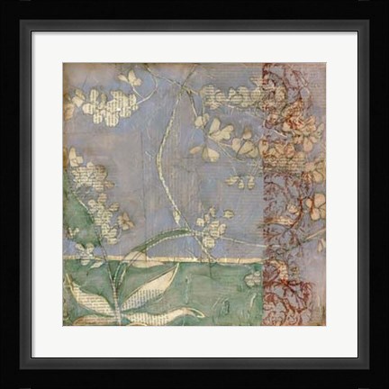 Framed Garden Whimsy IV Print