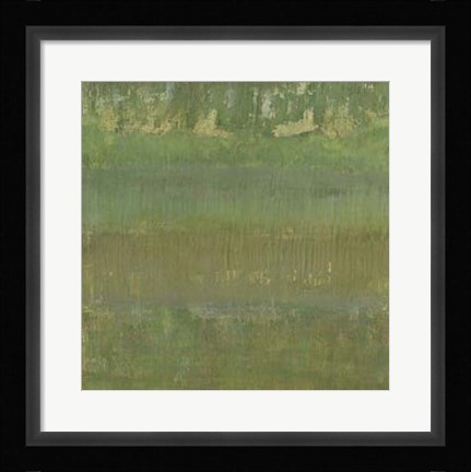 Framed Marsh Light I Print