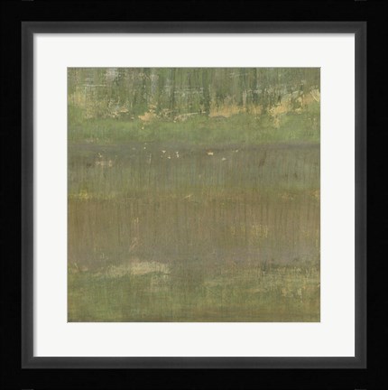 Framed Marsh Light II Print