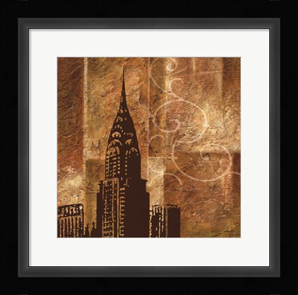 Framed Urban Icon II Print