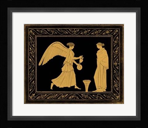 Framed Etruscan Scene II Print