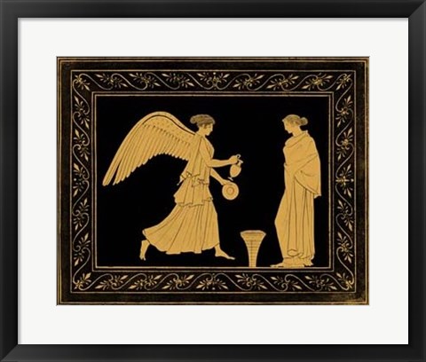 Framed Etruscan Scene II Print