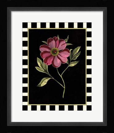 Framed Pink Peony I Print