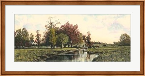 Framed Meadow Brook Print