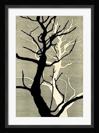 Framed Winter Hollow II Print