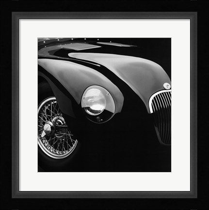 Framed Jaguar C-Type Print