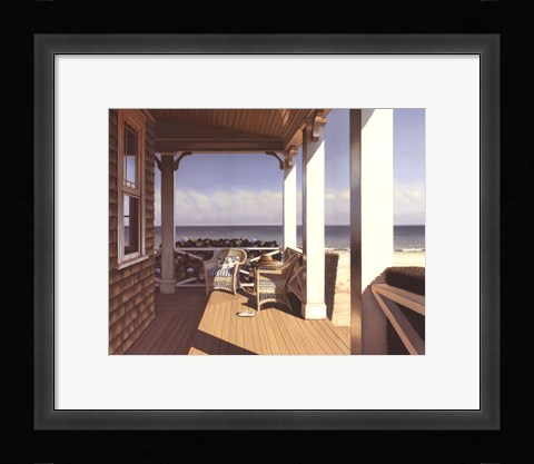 Framed Nantucket Shore Print