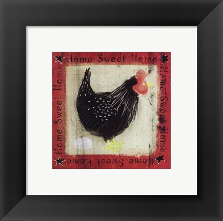 Framed Home Sweet Home Print