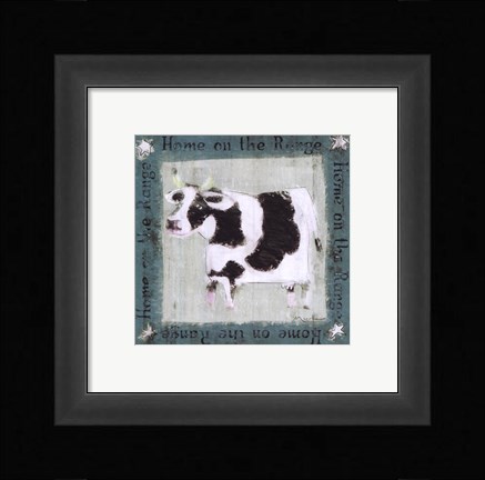 Framed Home on the Range Print