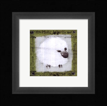 Framed No Place Like Home Print