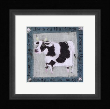 Framed Home on the Range Print