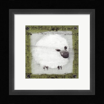 Framed No Place Like Home Print
