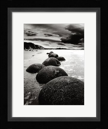 Framed Sand Harbor II Print