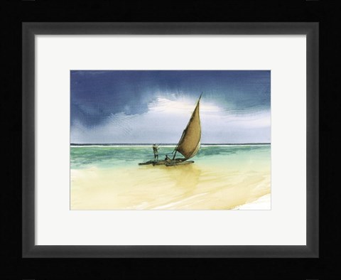 Framed Setting Sail Print
