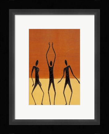 Framed Dancing At Dawn Print