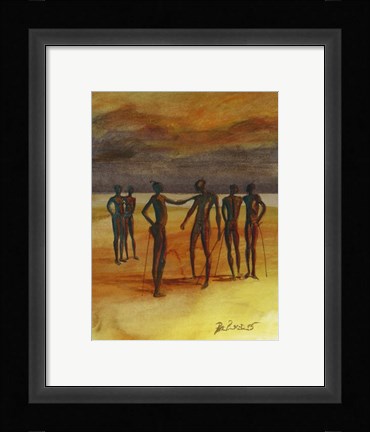 Framed Gathering Print