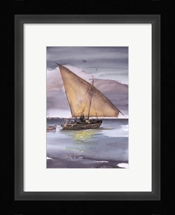 Framed Contrasting Reflection Print