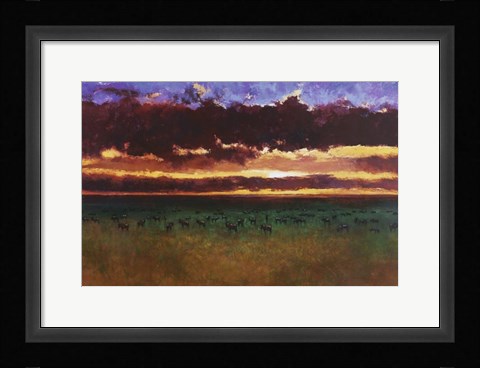 Framed Serengeti Print