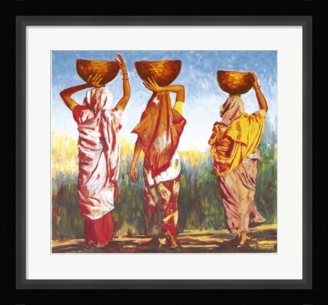 Framed Three Women Print