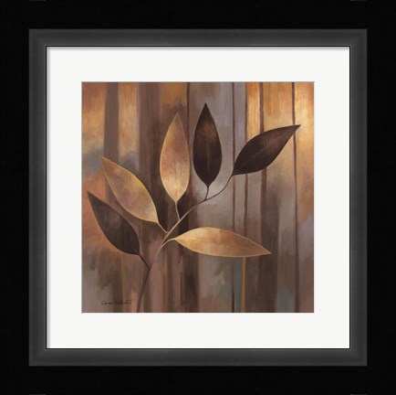Framed Autumn Elegance I Print