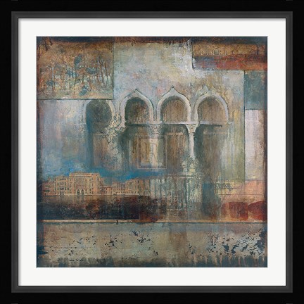 Framed Pieces Of Tuscany II Print