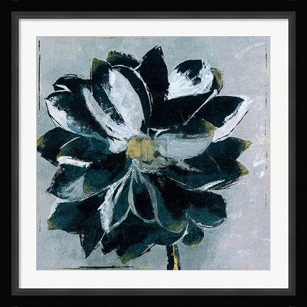 Framed Black And White Digressions IV Print