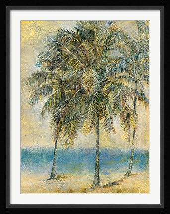 Framed Palm Hammock II Print