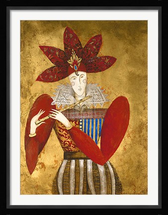 Framed El Sol Y La Luna I Print