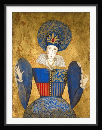 Framed El Sol Y La Luna II Print