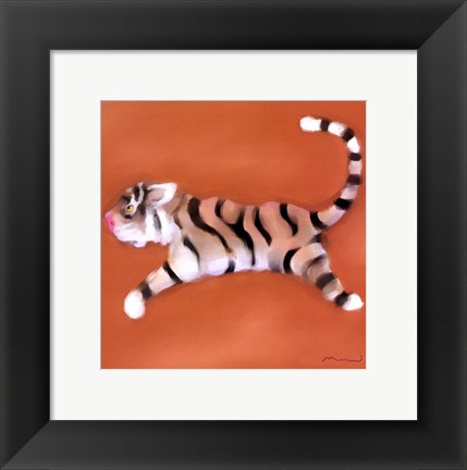 Framed Tiger Print