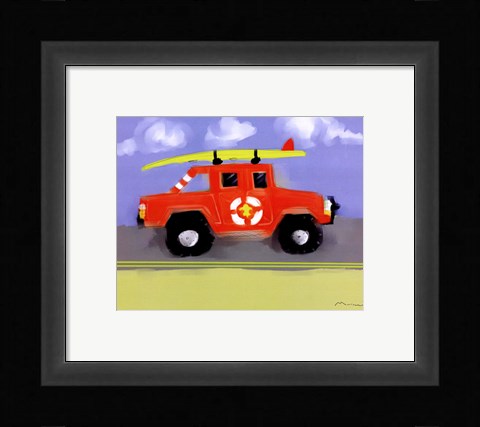 Framed Lifeguard Print