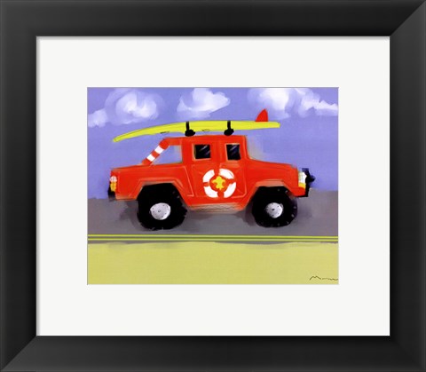 Framed Lifeguard Print