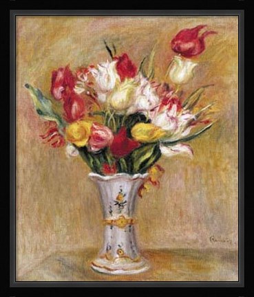 Framed Tulips Print