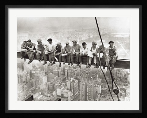 Framed Rockefeller Center, 1932 Print