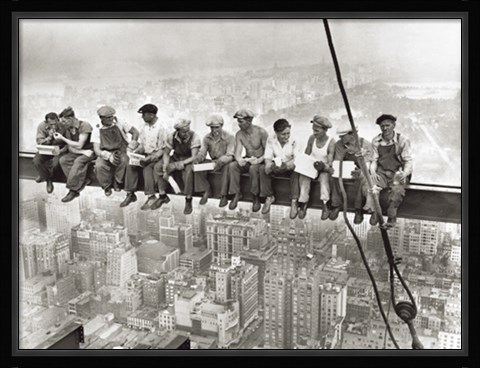 Framed Rockefeller Center, 1932 Print