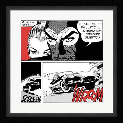 Framed Il colpo  fallito! Print