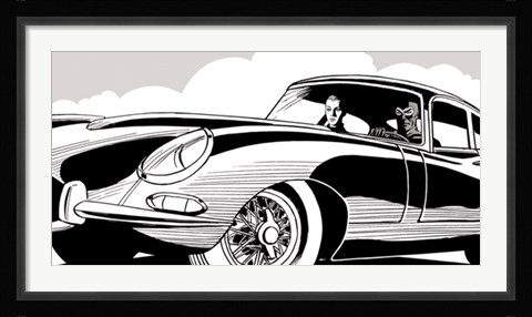 Framed Diabolik &amp; Eva Kant Print